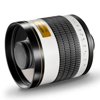 Objektīvi - walimex pro 800/8,0 DX DSLR Mirror T2 white - ātri pasūtīt no ražotāja