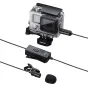 Mikrofoni - mantona Lavalier Microfon for Gopro 3/3+/4 - ātri pasūtīt no ražotāja