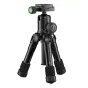 Mini foto statīvi - Mini Tripod for camera Mantona Kaleido 21182 - Night Black - perc šodien veikalā un ar piegādi