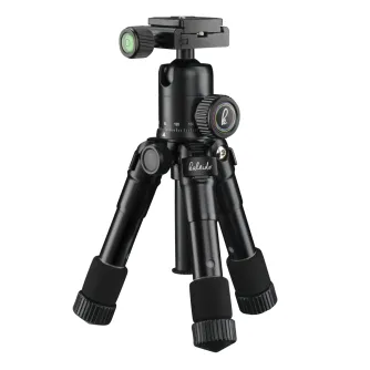 Mini foto statīvi - Mini Tripod for camera Mantona Kaleido 21182 - Night Black - perc šodien veikalā un ar piegādi