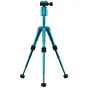 Mini foto statīvi - Mini Tripod for camera Mantona Kaleido 21184 - Ocean Blue Metallic - ātri pasūtīt no ražotāja