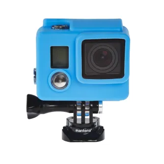 Sporta kameru aksesuāri - mantona Silicone protective coverings set GoPro Hero 4/3 + - ātri pasūtīt no ražotāja