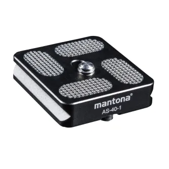 Statīvu aksesuāri - mantona AS-40-1 quick release plate - ātri pasūtīt no ražotāja