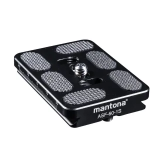 Statīvu aksesuāri - mantona Fortress ASF-60-1S quick release plate - ātri pasūtīt no ražotāja