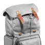 Mugursomas - mantona photo backpack Luis grey, retro - ātri pasūtīt no ražotāja