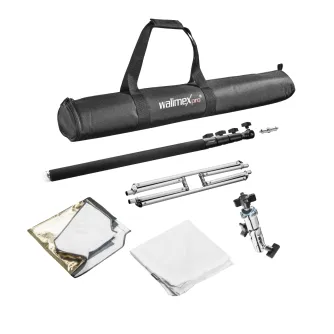 Saliekamie atstarotāji - walimex pro saliekamais 5in1 Diffusor Panel 90 + Grip - ātri pasūtīt no ražotāja