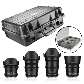 Objektīvi - Samyang Video DSLR basic Set II Sony E - ātri pasūtīt no ražotāja