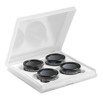 Vairs neražo - walimex pro drone filter set DJI Phantom 4 Pro - CPL, ND4 , ND8, ND16