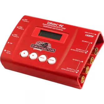 Signāla kodētāji, pārveidotāji - Decimator Design DMON-4S Quad SDI to HDMI Converter and Multiviewer - ātri pasūtīt no ražotāja