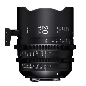 CINEMA Video objektīvi - Sigma FF High Speed Prime 20mm T1.5 EF-Mount - ātri pasūtīt no ražotāja