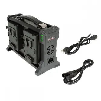 V-Mount Baterijas - Shape Quad V-Mount Li-ion Battery Charger (V4CHA) - ātri pasūtīt no ražotāja