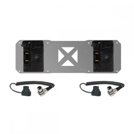 Shape 2x Gold Mount & 2x Cables for Atomos Sumo Battery Plate (2GMSB)