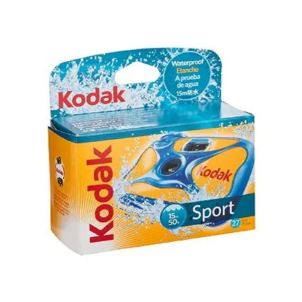 KODAK WATERPROOF 27 ŪDENS DROŠS VIENREIZĒJĀS LIETOŠANAS FOTOAPARĀTS