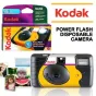 Filmu kameras - KODAK POWER FLASH 27+12 VIENREIZĒJAS LIETOŠANAS FOTOAPARĀTS - perc šodien veikalā un ar piegādi