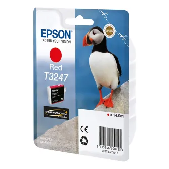 Printer cartridges - Epson T3247 Ink Cartridge, Red - quick order from manufacturer
