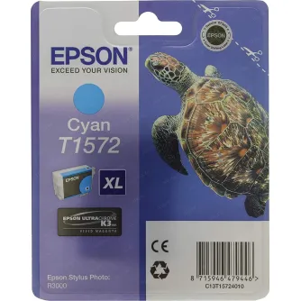 Printer cartridges - Epson T1572 Ink Cartridge, Cyan - quick order from manufacturer