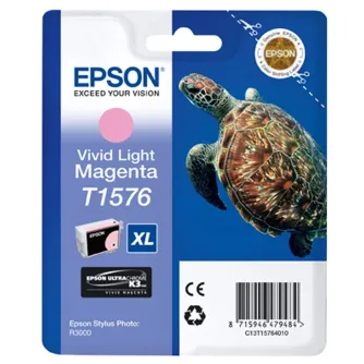 Printer cartridges - Epson T1576 Vivid Light Magenta Light magenta - quick order from manufacturer