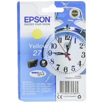 Printer cartridges - Epson Cartridge C13T27044012 Ink, Yellow - quick order from manufacturer