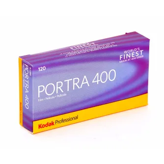 Foto filmiņas - KODAK PORTRA 400 120X5 plata krasaina filmiņa 5x paka - perc šodien veikalā un ar piegādi