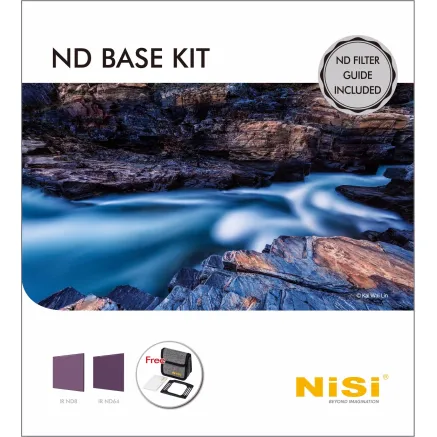 NiSi 100mm ND Base Kit with ND8 and ND64