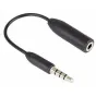 Audio cables, adapters - Saramonic SR-UC201 audio cable - mini Jack 3.5 mm TRS input cennector / mini Jack 3.5 mm TRRS output - buy today in Master Foto store and with delivery