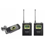 Bezvadu mikrofonu sistēmas - SARAMONIC UWMIC9 (TX9+TX9+RX-XLR9) - ātri pasūtīt no ražotāja