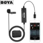 Lavalier Microphones - Boya Lavalier Microphone BY-DM1 for iOS with Lighting connector - buy today in Master Foto store and with delivery