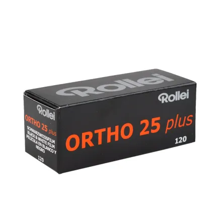 Rollei Ortho 25 plus roll film 120