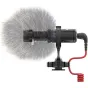 Videokameru mikrofoni - Rode VideoMicro Compact Cardioid Light-weight On-Camera Microphone with rycote - perc šodien veikalā un ar piegādi