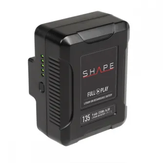 V-Mount Baterijas - Shape Rechargable Lithium-Ion V-Mount Battery 14,8V 135Wh (V135TS) - ātri pasūtīt no ražotāja