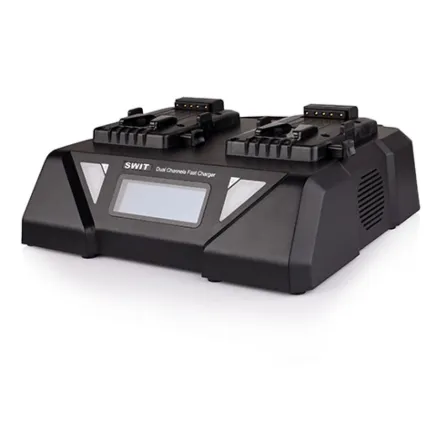 Swit S-3812S 2-ch V-mount Fast Charger