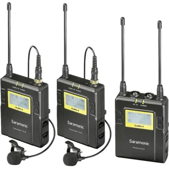 Bezvadu piespraužamie mikrofoni - SARAMONIC UWMIC9 (TX9 +TX9 +RX9) - ātri pasūtīt no ražotāja
