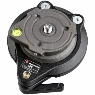 Statīvu aksesuāri - Manfrotto līmeņošanas bāze 438 Ball Camera Leveller - ātri pasūtīt no ražotāja