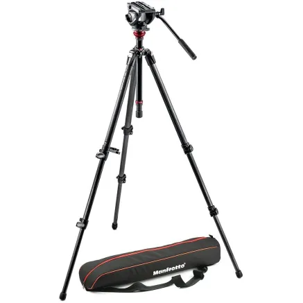Manfrotto tripod kit 755CX3 + MVH500AH