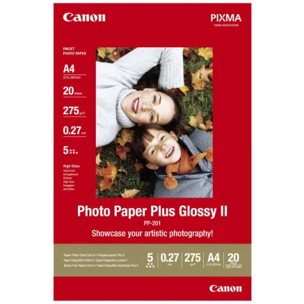 Canon photo paper A4 275g Glossy II 20 lehte (PP-201)