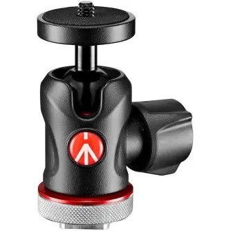 Statīvu galvas - Manfrotto lodveida galva MH492LCD-BH Micro + Cold Shoe - ātri pasūtīt no ražotāja