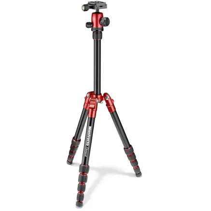 Manfrotto tripod Element Traveller Small MKELES5RD-BH, red MKELES5RD-BH