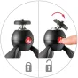 Mini foto statīvi - Tripod Pixi Mini Manfrotto MTPIXI-RD, red - perc šodien veikalā un ar piegādi