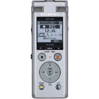 Skaņas ierakstītāji - Olympus diktofons DM-720, sudrabots - ātri pasūtīt no ražotāja