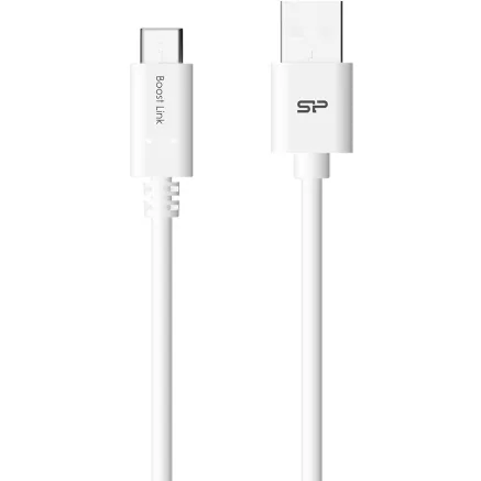 Silicon Power cable USB-C 1m, white (LK10AC)