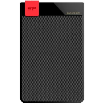Citie diski & SSD - Silicon Power ārējais cietais disks 1TB Diamond D30, melns - ātri pasūtīt no ražotāja