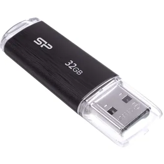 Zibatmiņas - Silicon Power zibatmiņa 32GB Ultima U02, melna - ātri pasūtīt no ražotāja