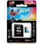 Atmiņas kartes - Silicon Power atmiņas karte microSDHC 32GB Superior UHS-I U1 + adapteris - ātri pasūtīt no ražotāja
