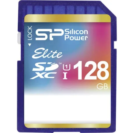 Silicon Power atmiņas karte SDXC 128GB Elite