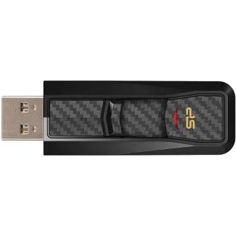 Zibatmiņas - Silicon Power zibatmiņa 64GB Blaze B50 USB 3.0, melna - ātri pasūtīt no ražotāja