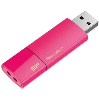 Zibatmiņas - Silicon Power zibatmiņa 16GB Blaze B05 USB 3.0, rozā - ātri pasūtīt no ražotāja