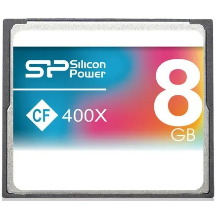 Silicon Power memory card CF 8GB 400x