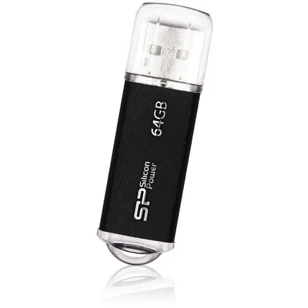 Silicon Power flash drive 64GB Ultima II i-Series, black