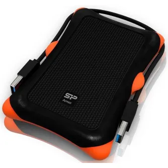 Citie diski & SSD - Silicon Power ārējais cietais disks Armor A30 1TB, melns - ātri pasūtīt no ražotāja