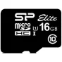 Atmiņas kartes - Silicon Power atmiņas karte microSDHC 16GB Elite + adapteris - ātri pasūtīt no ražotāja